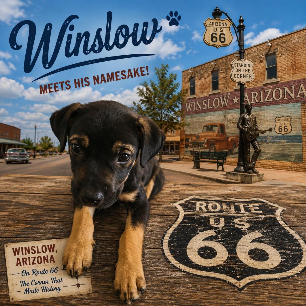 Winslow, Adoptable, Puppy Male Terrier.