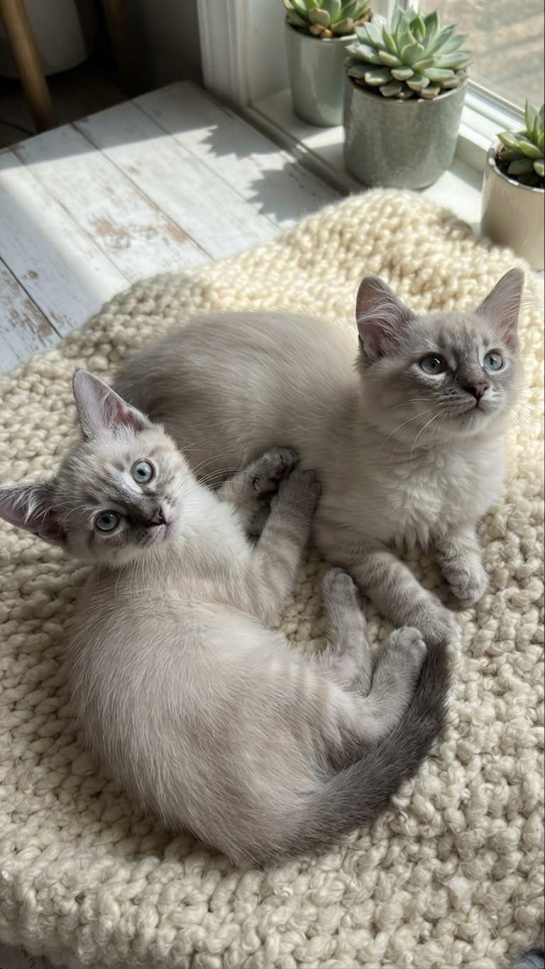 Sweet Pea and Snowball, an adopted mixed breed in Oceanside, CA image 2/6