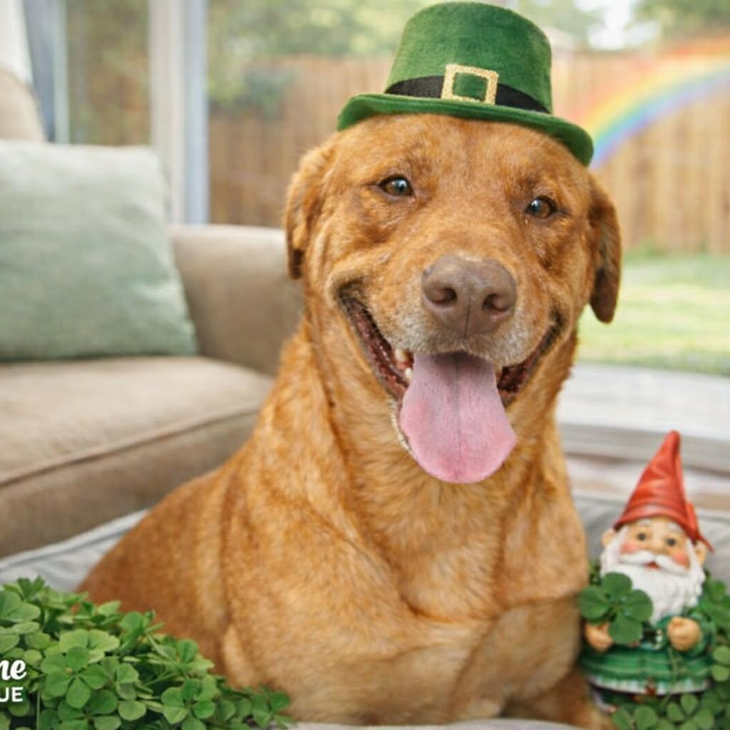 CARWASH BUDDY LIVES AT THE CARWASH, Adoptable, Young Male Labrador Retriever & Vizsla.