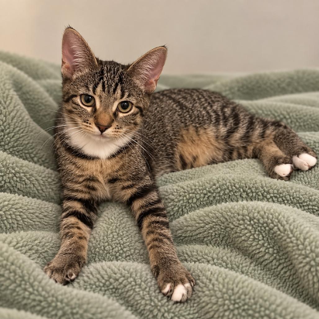 Bucky, Adoptable, Kitten Female Domestic Short Hair.