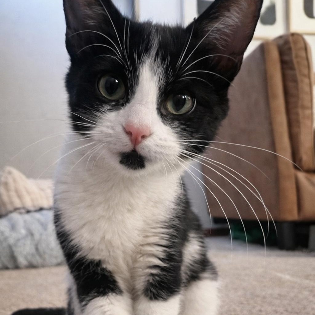 Layze, ADOPTABLE, Kitten Female Domestic Short Hair.