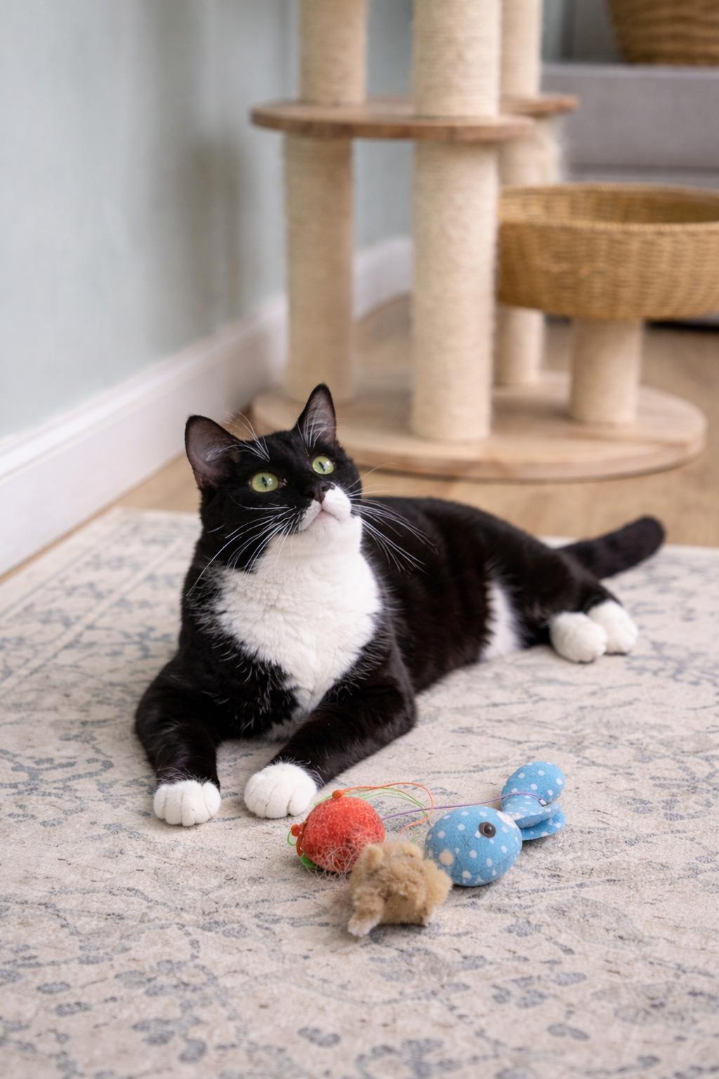 Enlarge Campbell, a ADOPTABLE Domestic Short Hair in Millington, TN image 1/3