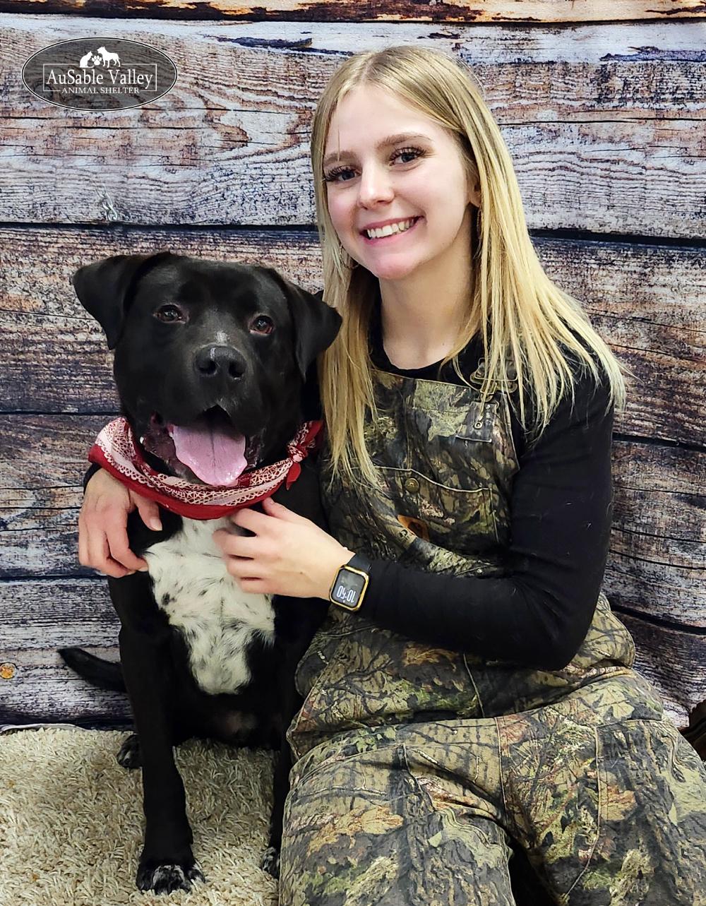 Enlarge Beau, a ADOPTABLE Mixed Breed in Grayling, MI image 6/6