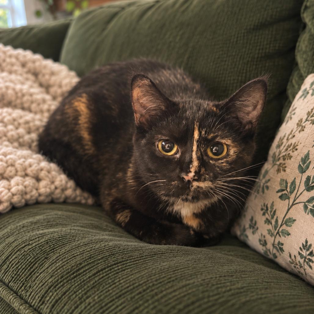 Jane, Adoptable, Kitten Female Dilute Tortoiseshell.
