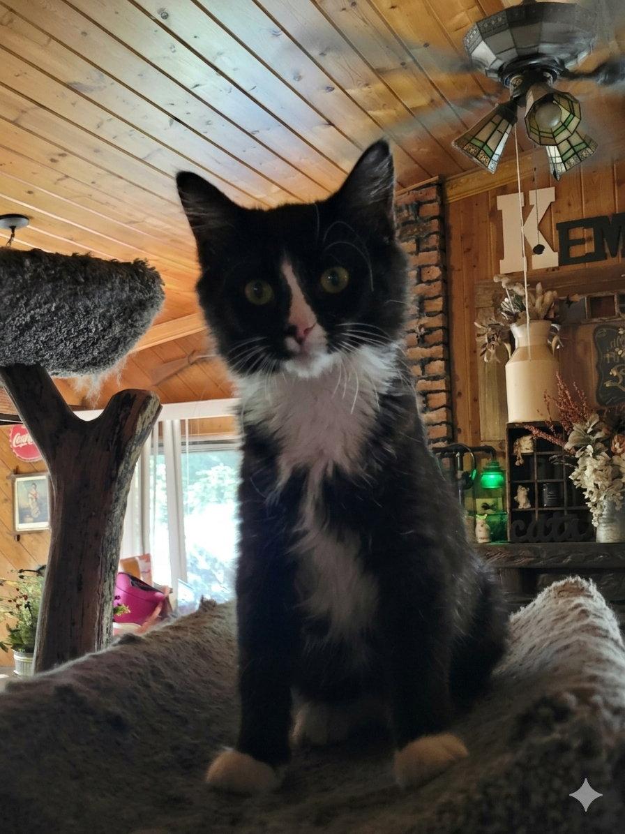 Enlarge Carter, a Adoptable Domestic Medium Hair in hinckley, IL image 2/3