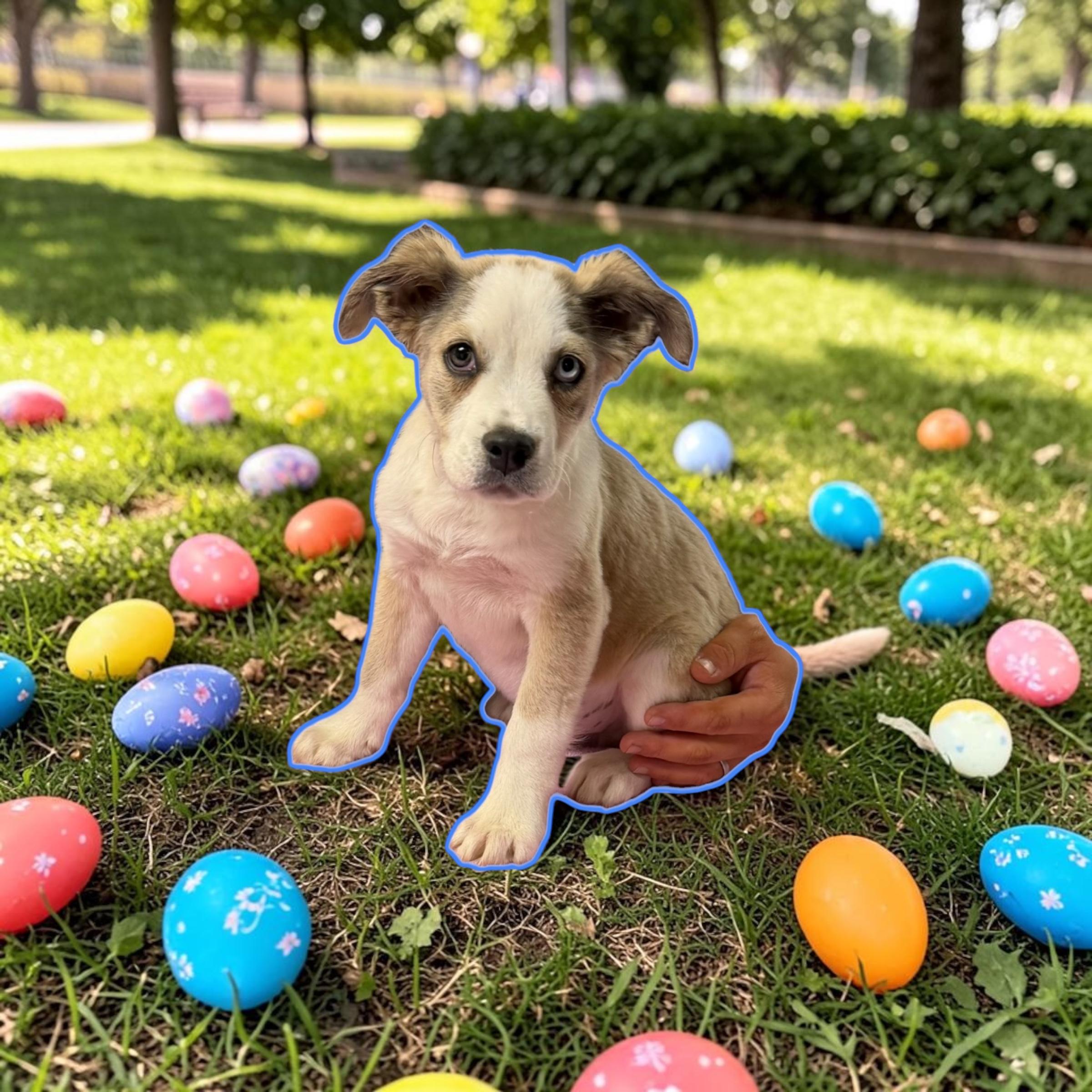 Gary, ADOPTABLE, Puppy Male Australian Shepherd.