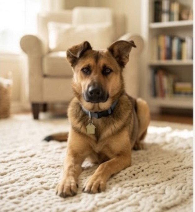 Bruno, Adoptable, Young Male German Shepherd Dog.