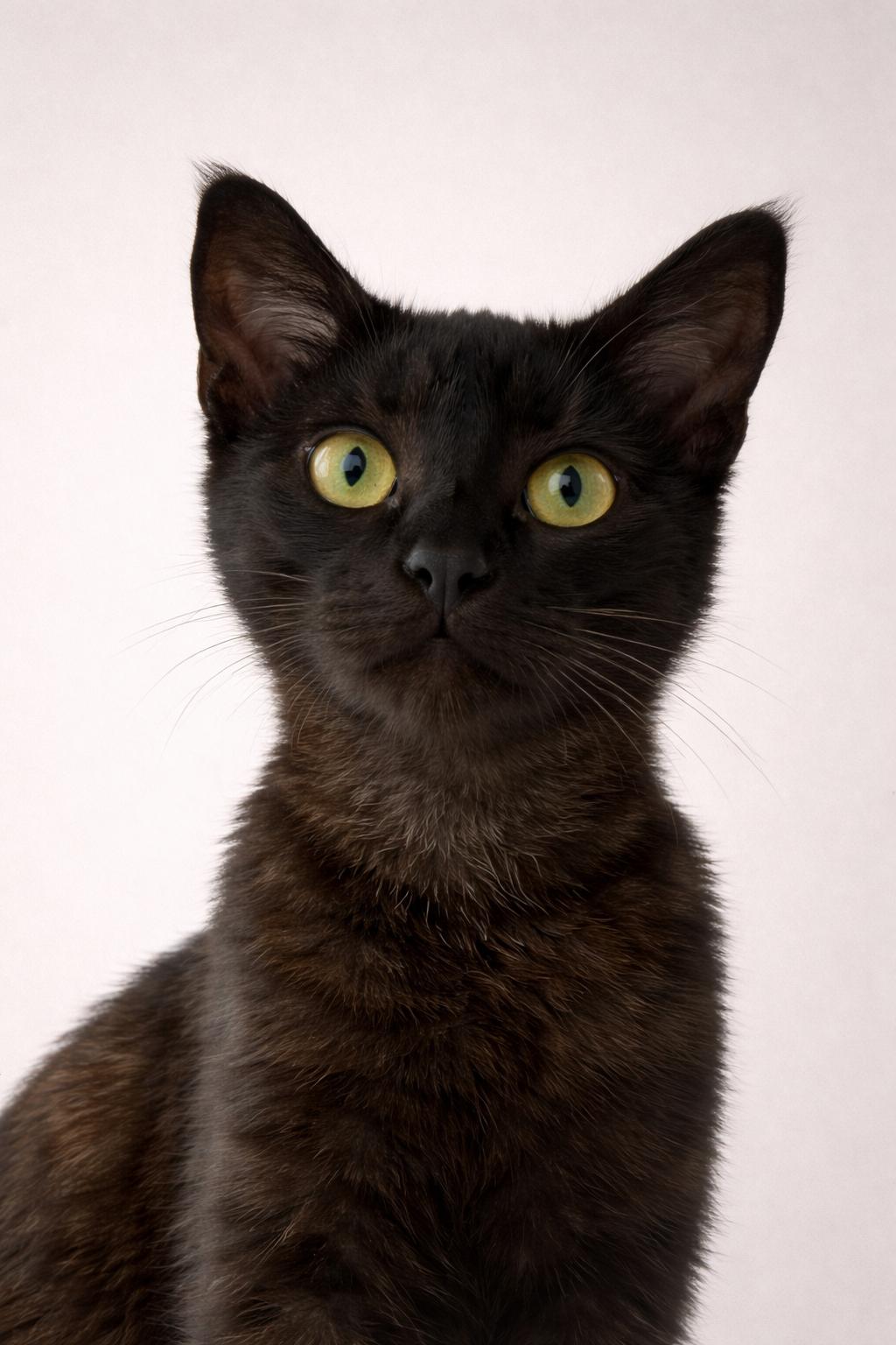 Coco, adopted, Kitten Female Domestic Short Hair.