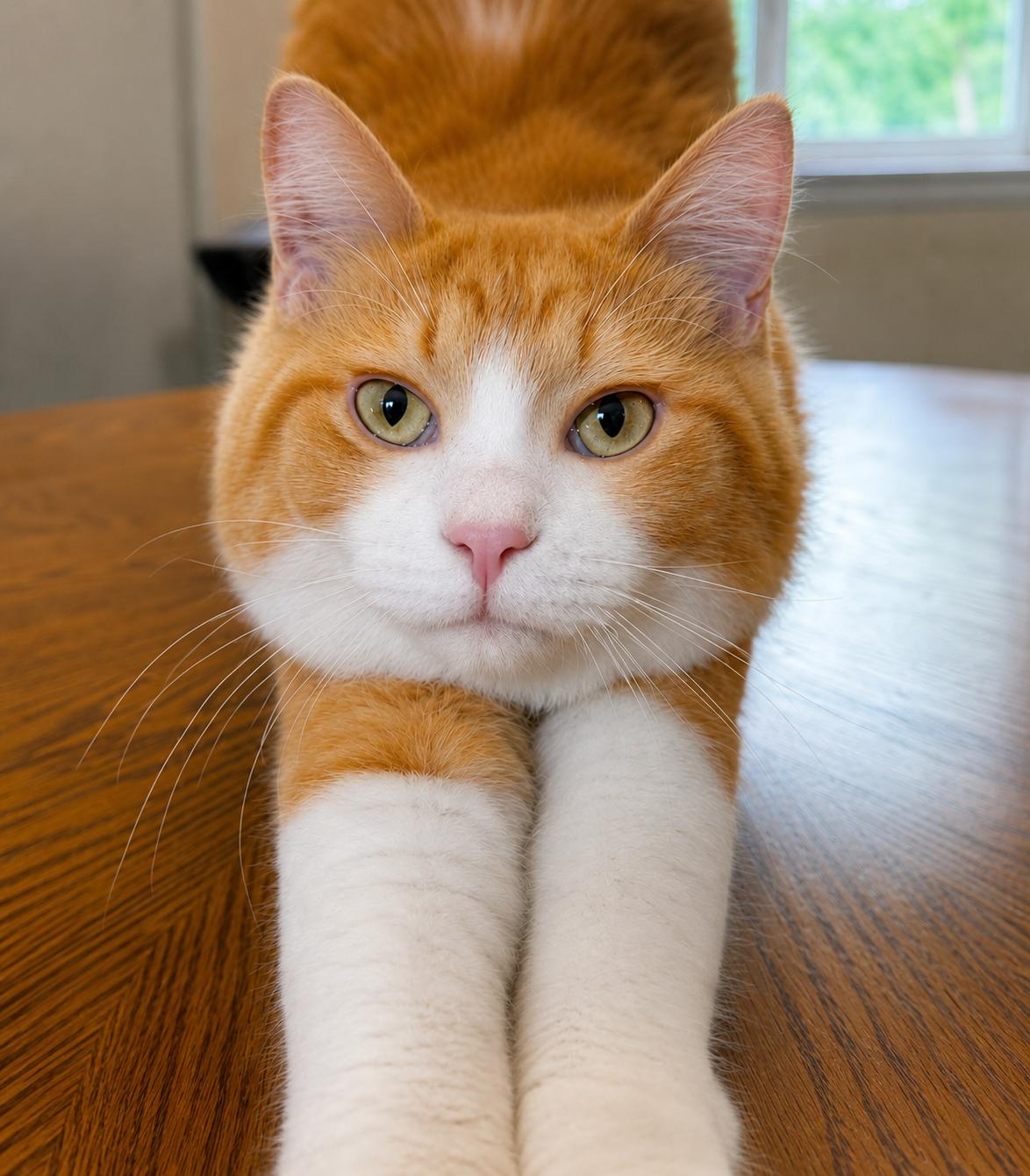 Waffles, ADOPTABLE, Young Male Domestic Medium Hair & Maine Coon.