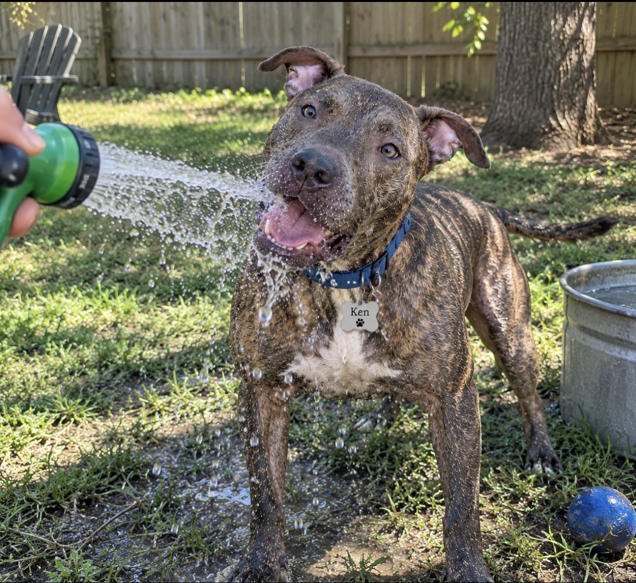 Enlarge Ken, a Adoptable American Staffordshire Terrier in CUMMING, GA image 4/6