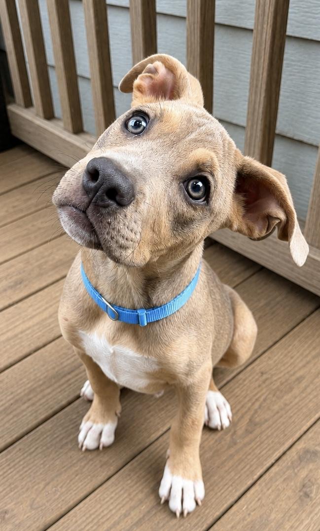 Turbo, ADOPTABLE, Young Male Pit Bull Terrier & American Bully.