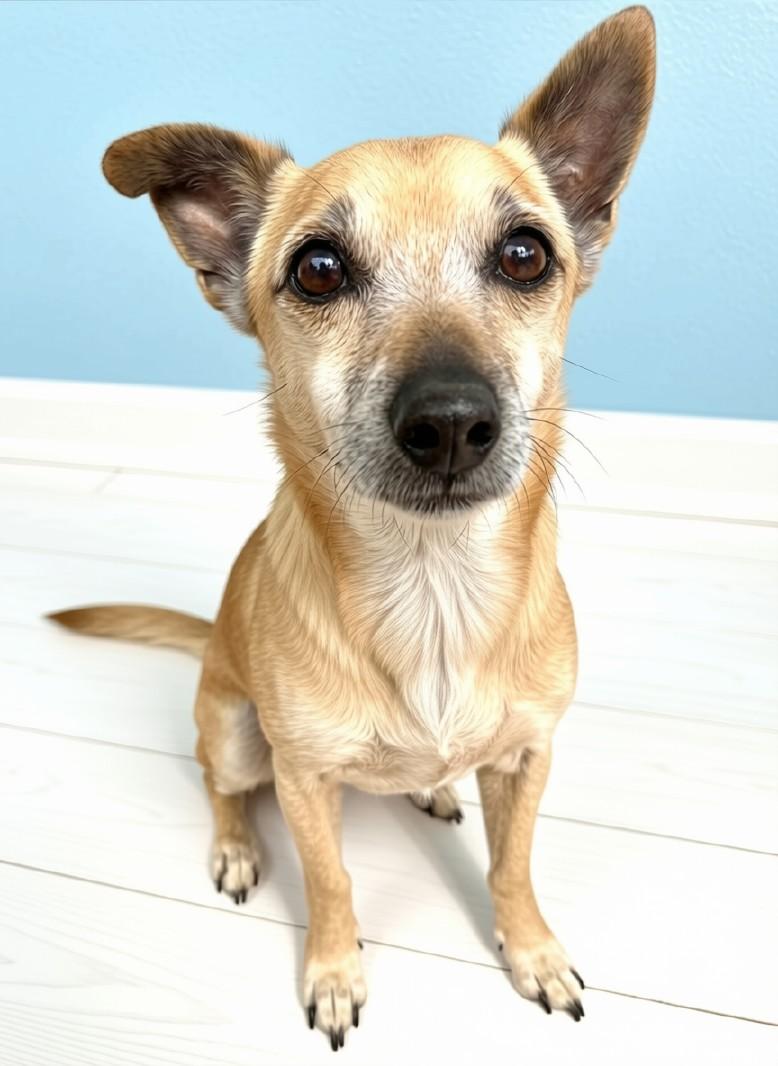 Marlowe, Adoptable, Senior Male Terrier.