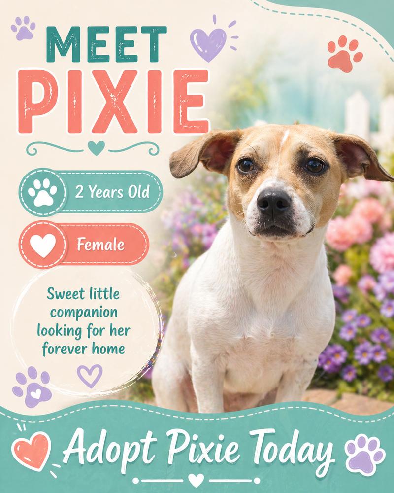 Enlarge Pixie, a Adoptable mixed breed in Loveland, OH image 2/6