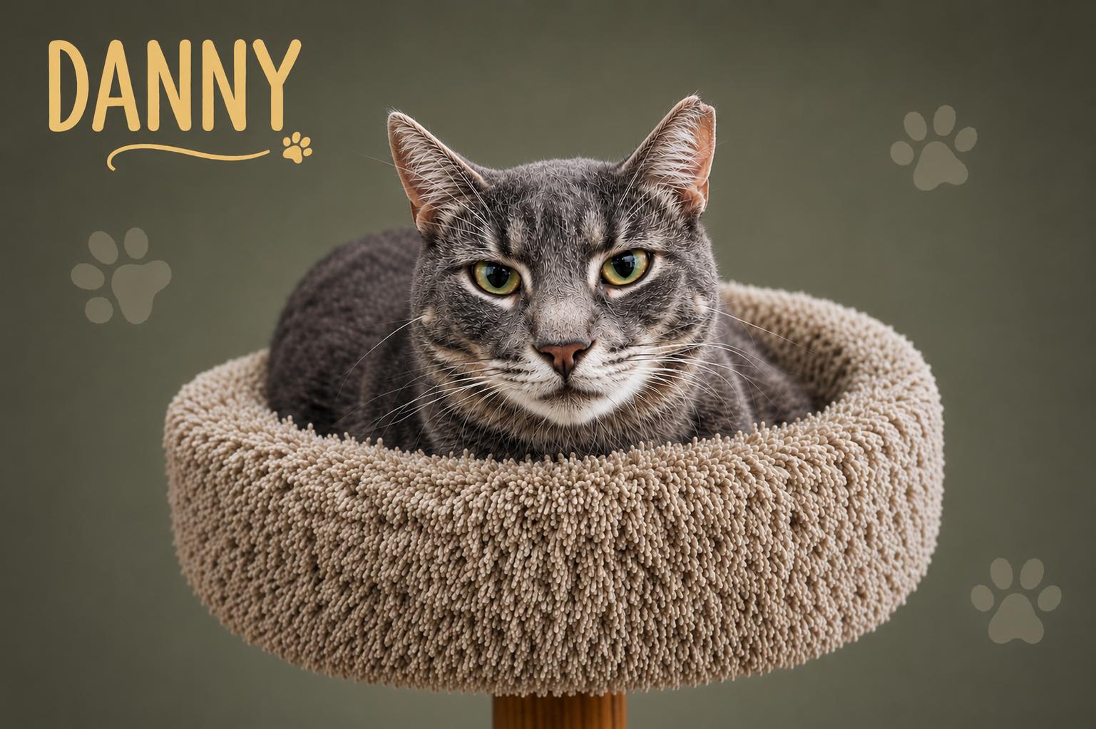 Danny (FCID# 02/05/2026 - 45 Trainer) C, a Adoptable Domestic Short Hair in Greenville, DE image 3/3