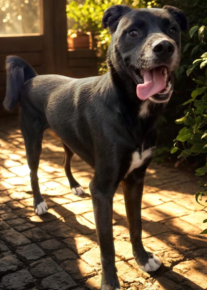 Enlarge Negro, a Adoptable mixed breed in Escondido, CA image 1/3