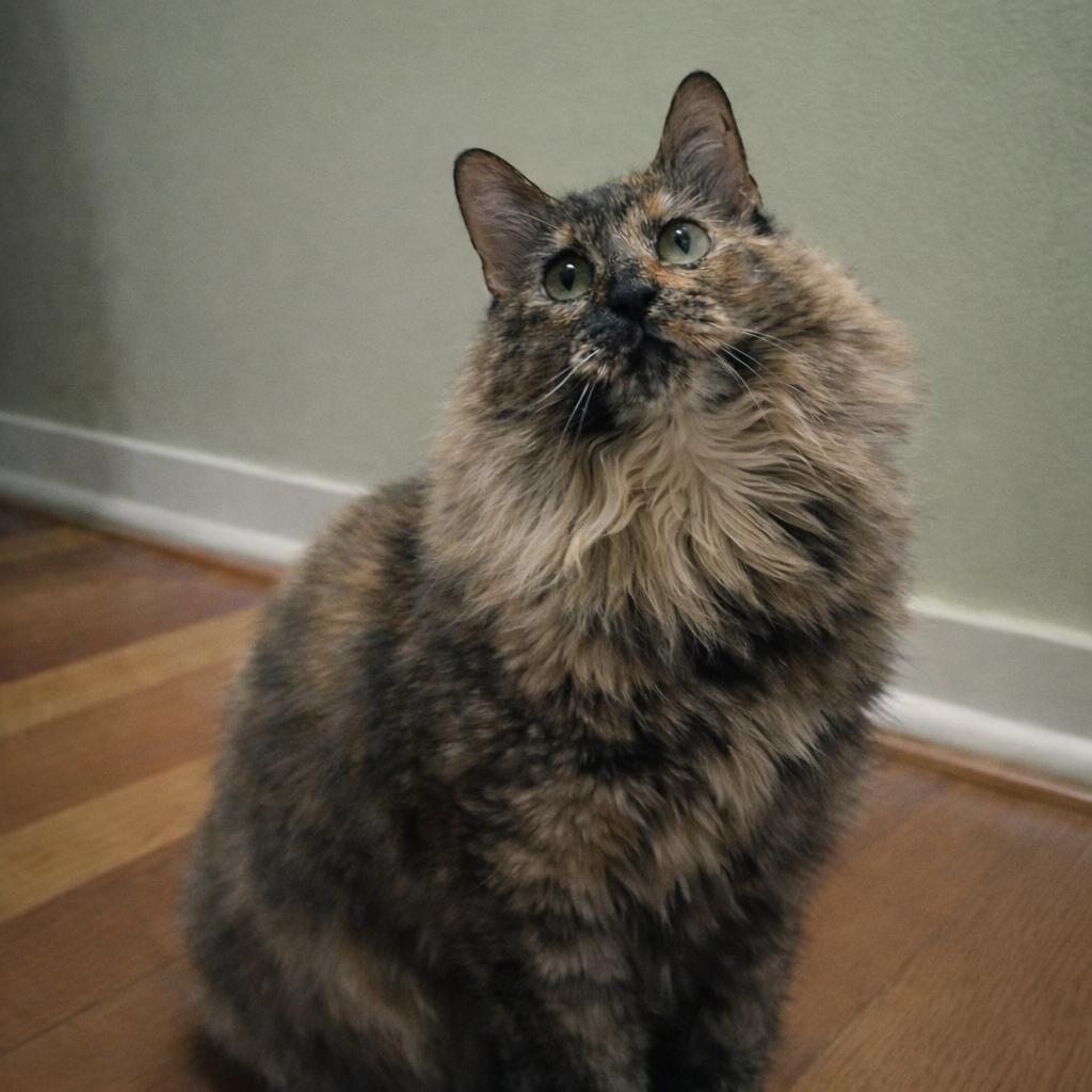 Charlotte – One-of-a-Kind Beauty with a Heart Full of Torti-tude, Adoptable, Adult Female Tortoiseshell & Domestic Long Hair.