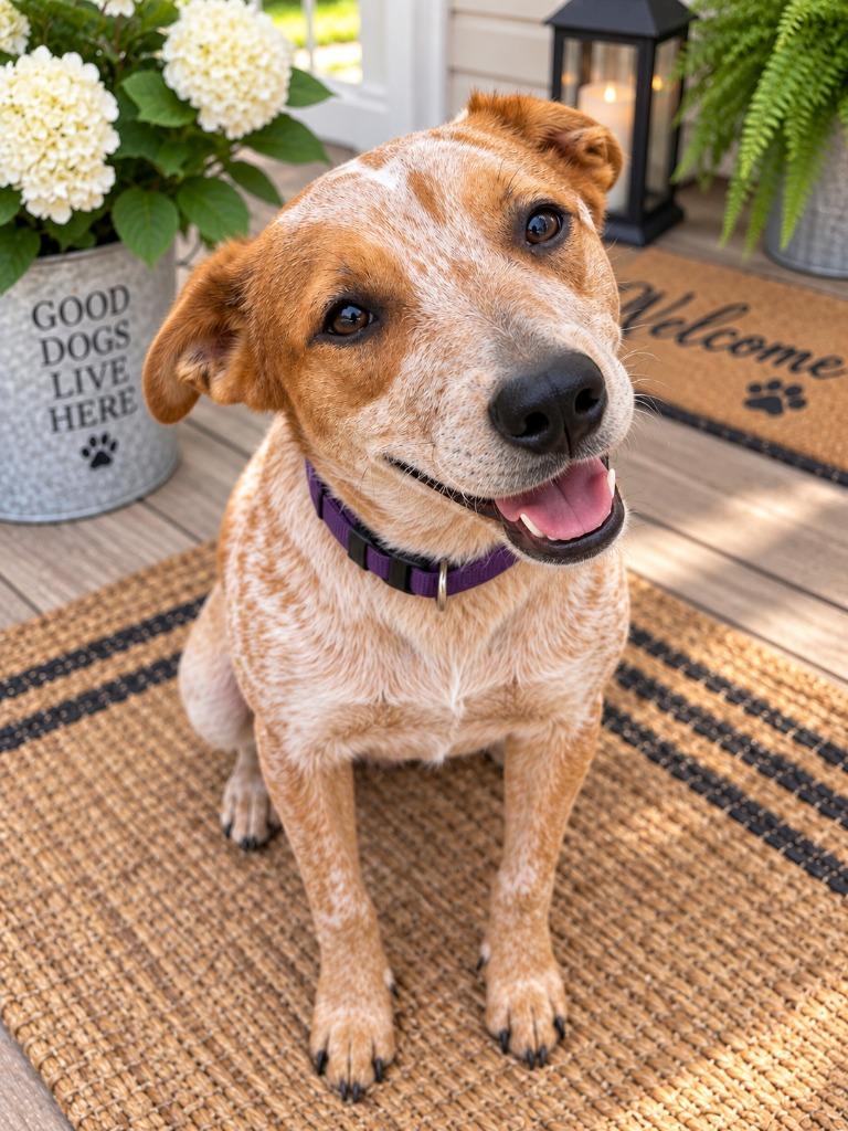 Sydney, Adopted, Puppy Female Australian Cattle Dog / Blue Heeler.