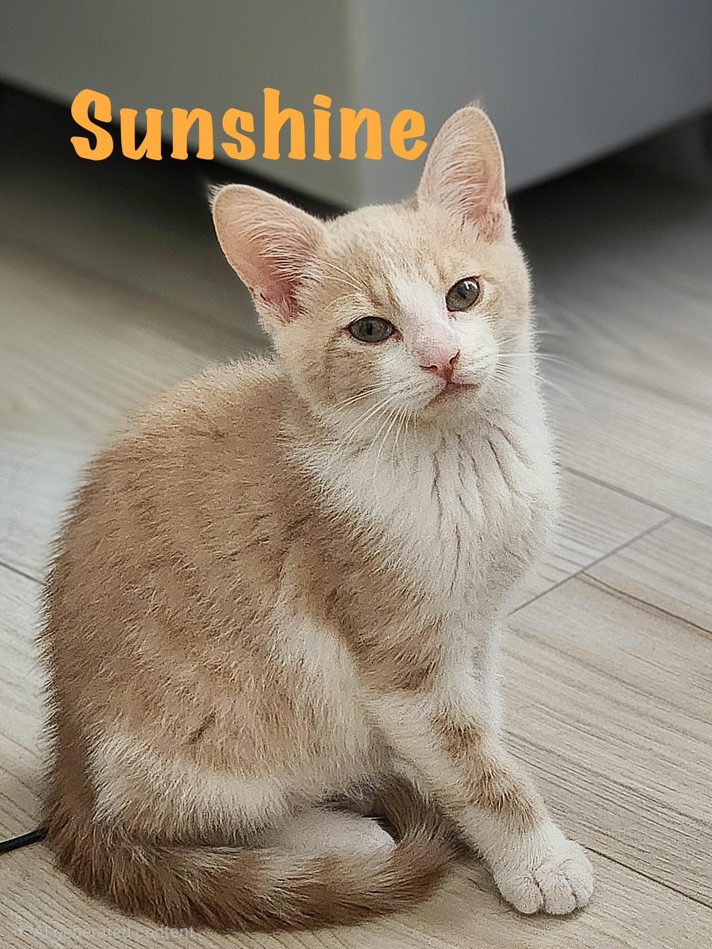 Enlarge Skye (F) and Sunshine (M)- Your Daily Forecast of Love and Laughter, a Adoptable Domestic Short Hair in Bristow, VA image 2/5