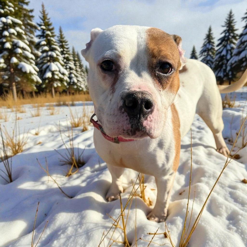 DA 15 Pork Chop, Adoptable, Adult Female Pit Bull Terrier.