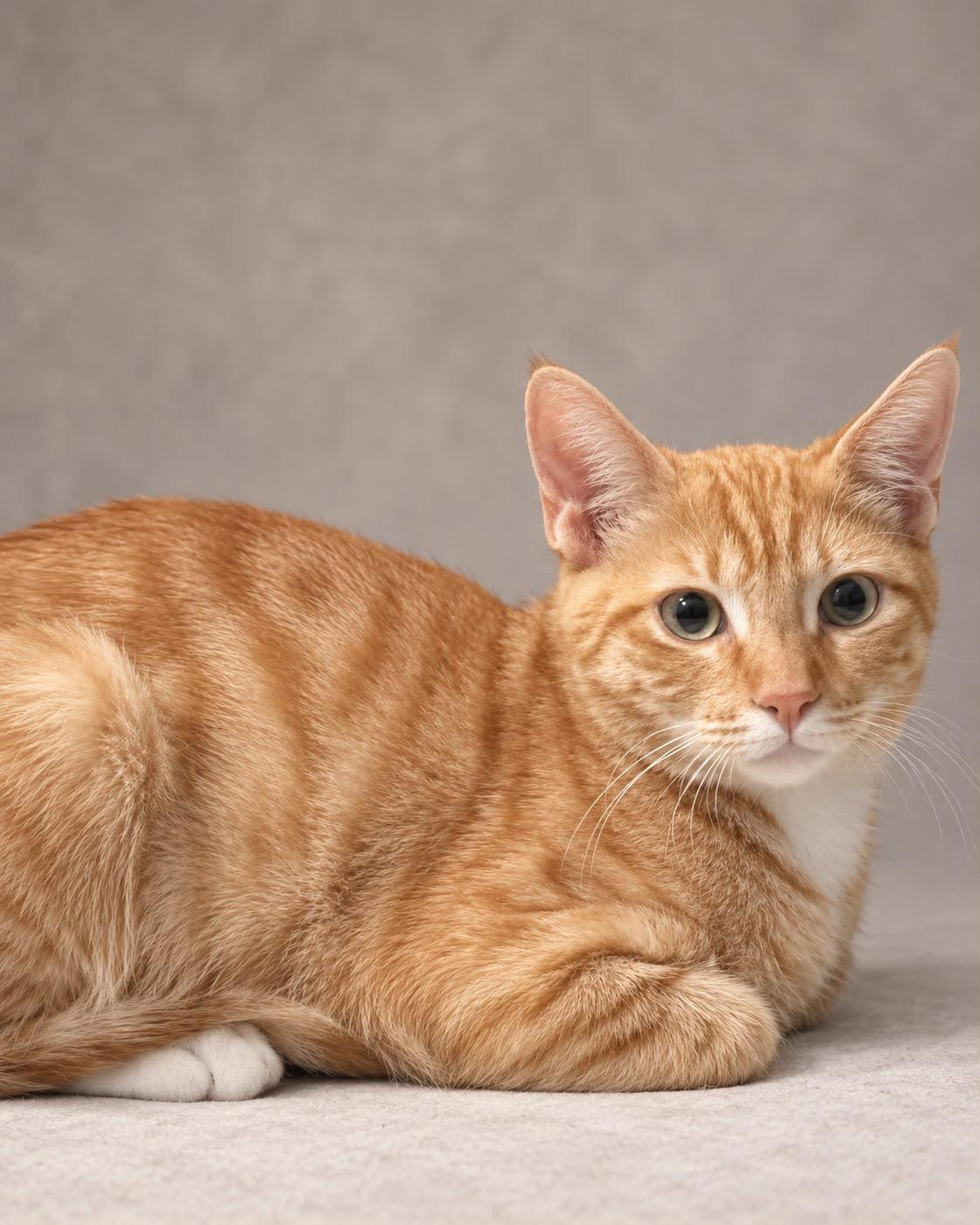Garfy, Adoptable, Young Male Tabby.