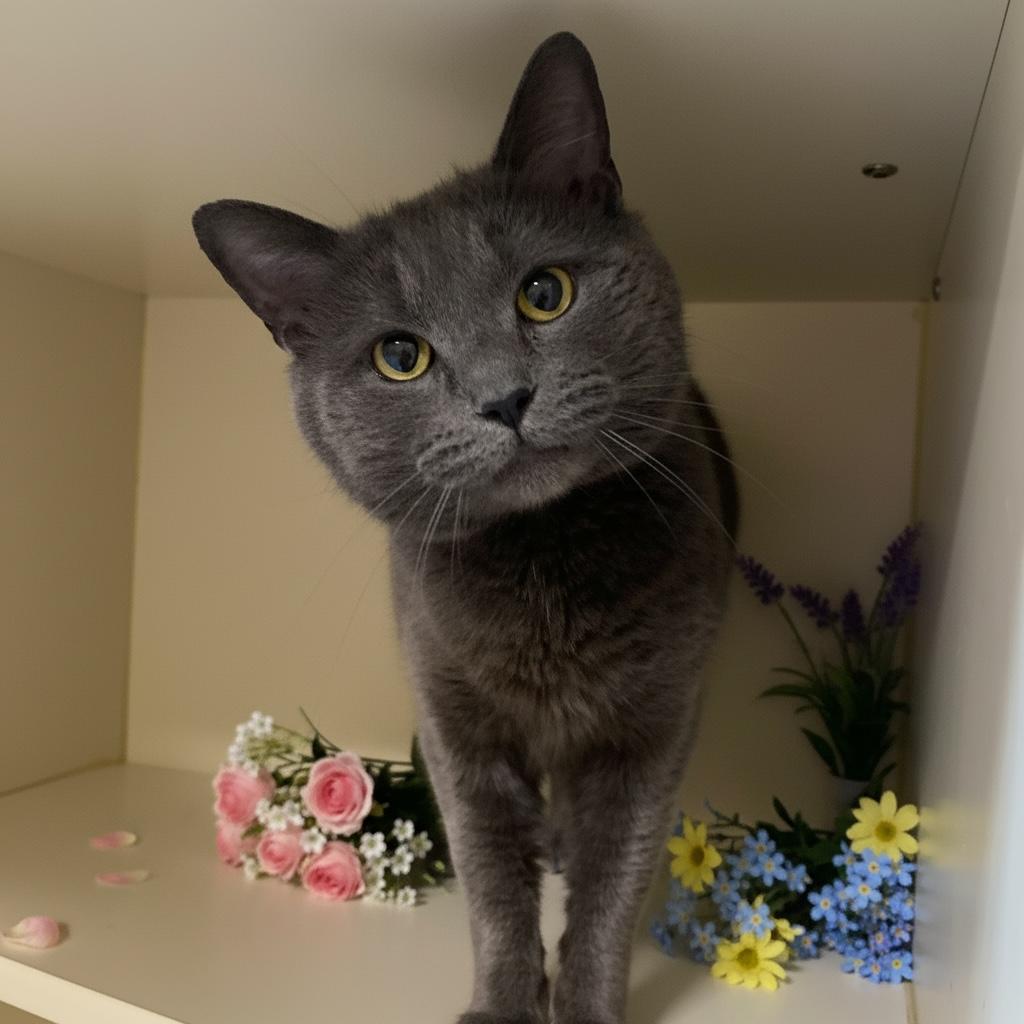 Donkey Kong, adoptable, Senior Male Domestic Short Hair.