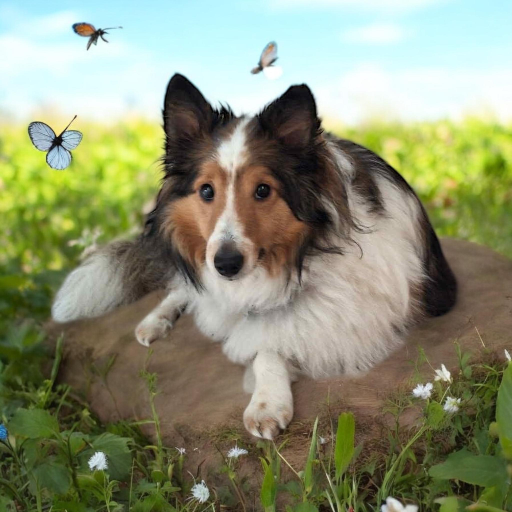 August, a Adopted Shetland Sheepdog / Sheltie in Anchorage, AK image 3/3