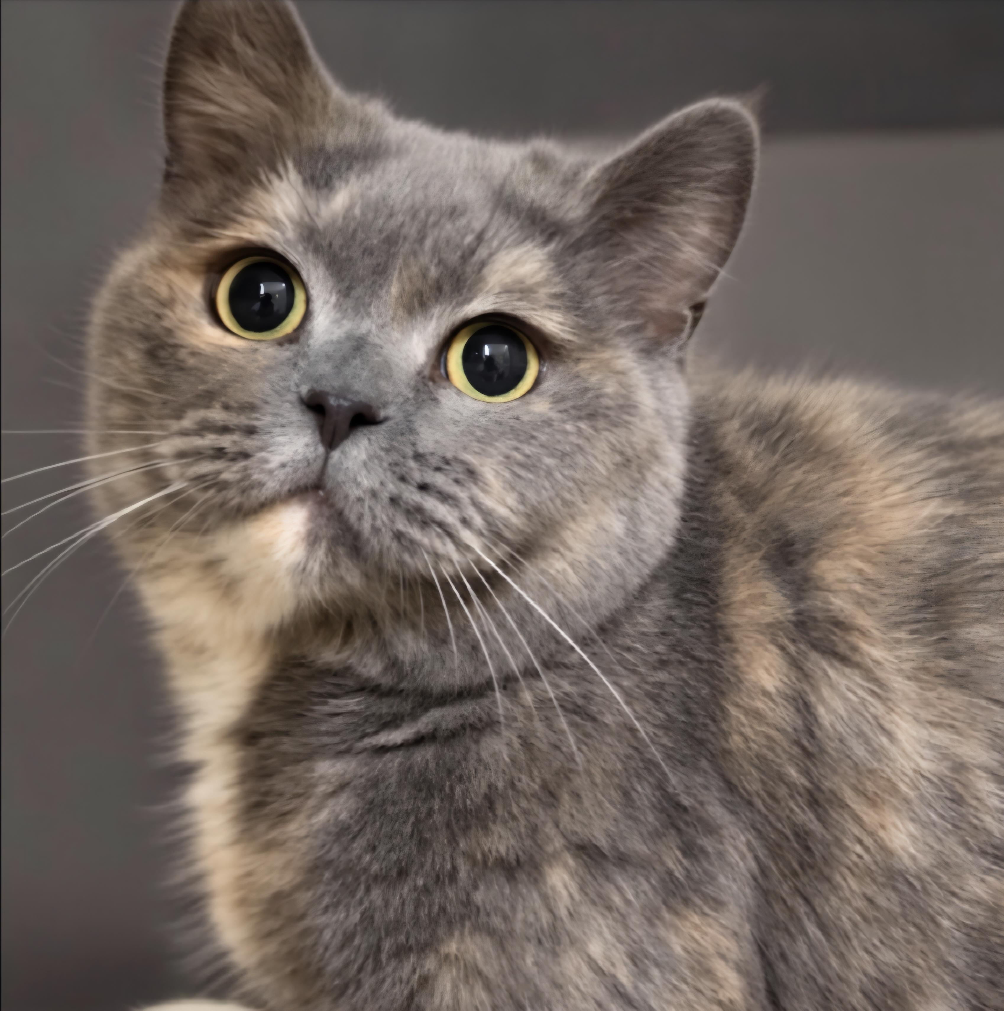 Ataota, Adoptable, Adult Female British Shorthair.