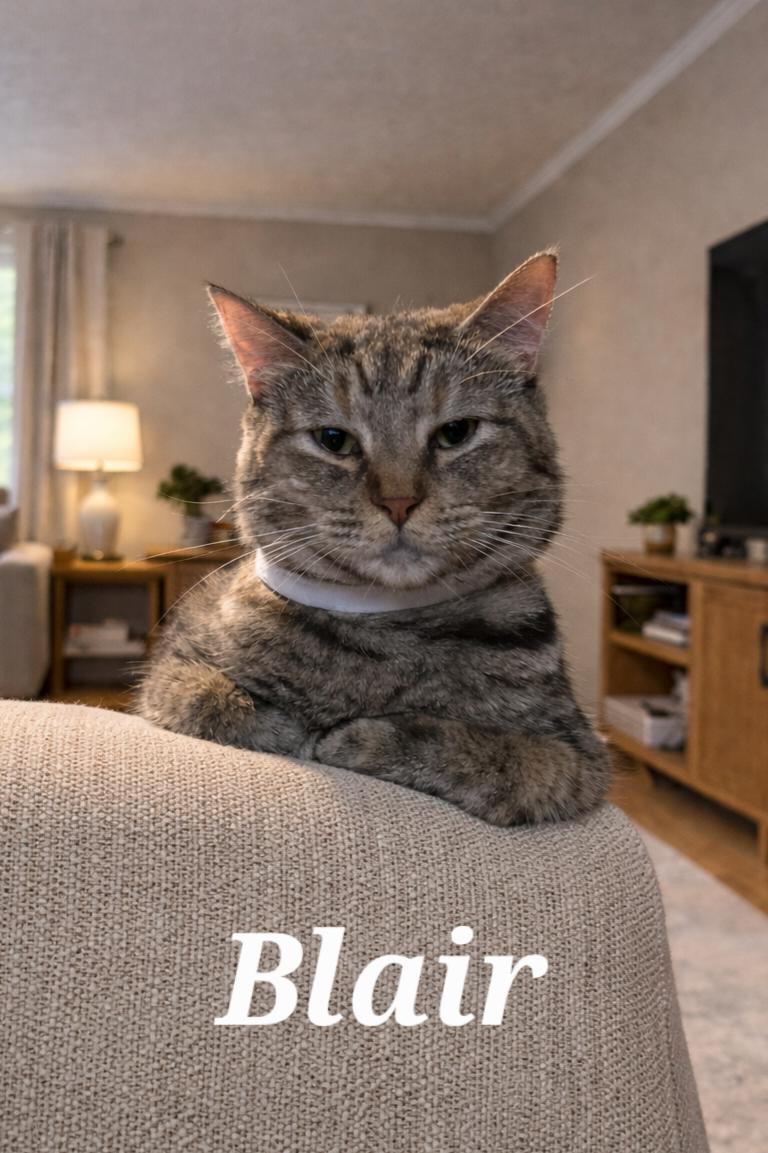 Enlarge Blair, a ADOPTABLE Tabby in Monroeville, PA image 1/1