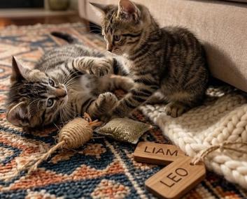Liam and Leo, a ADOPTABLE Domestic Short Hair in Union City, NJ image 4/6