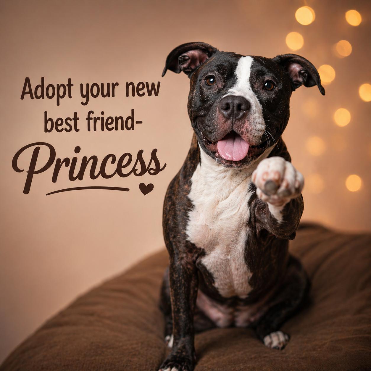 Enlarge Princess, a Adoptable mixed breed in Baltimore, MD image 2/3