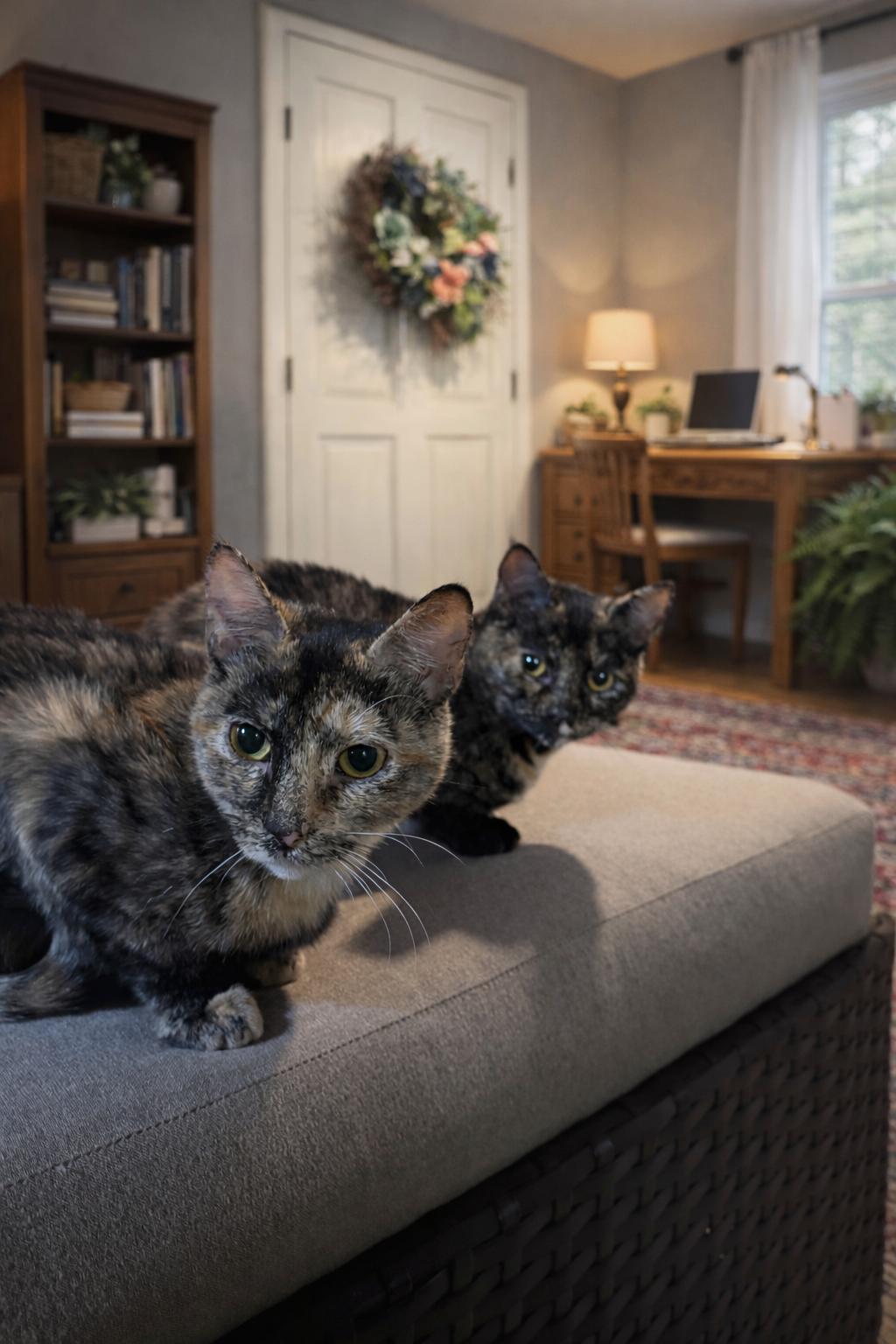 Enlarge Grace and Frankie, a Adoptable Tortoiseshell in Wantage, NJ image 3/5