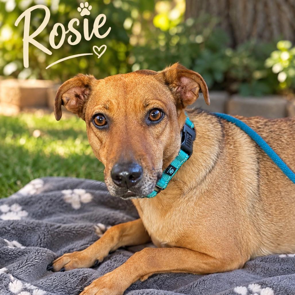 Enlarge Rosie, a Adoptable mixed breed in Mount Pleasant, TX image 4/6