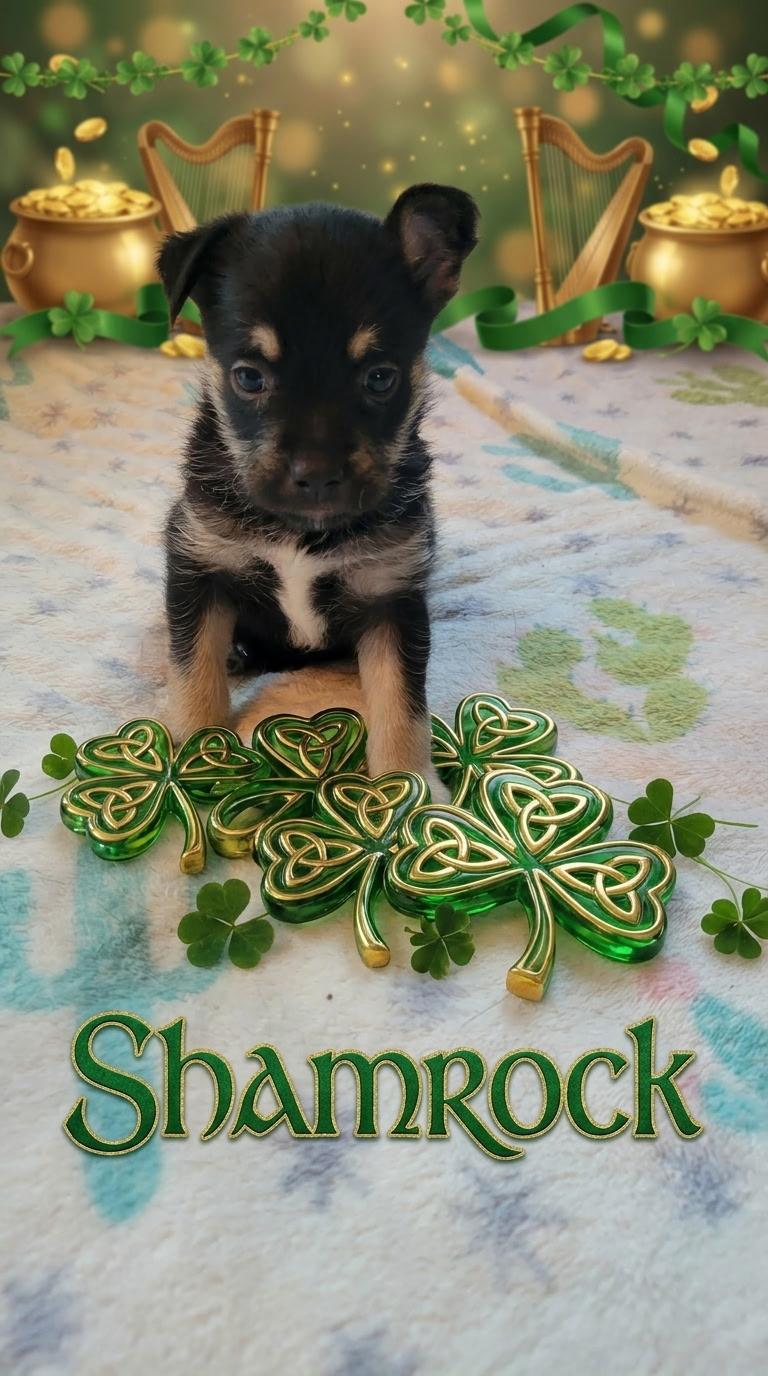 Enlarge Shamrock, a ADOPTABLE mixed breed in Corona, CA image 1/1