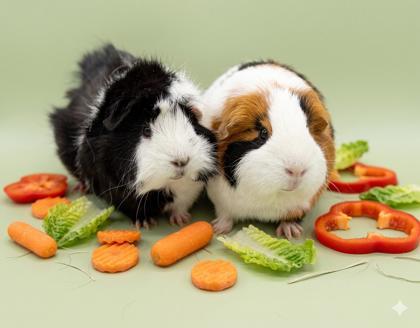 Sydney (Bonded w/ Shelby), Adoptable, Adult Female Guinea Pig.