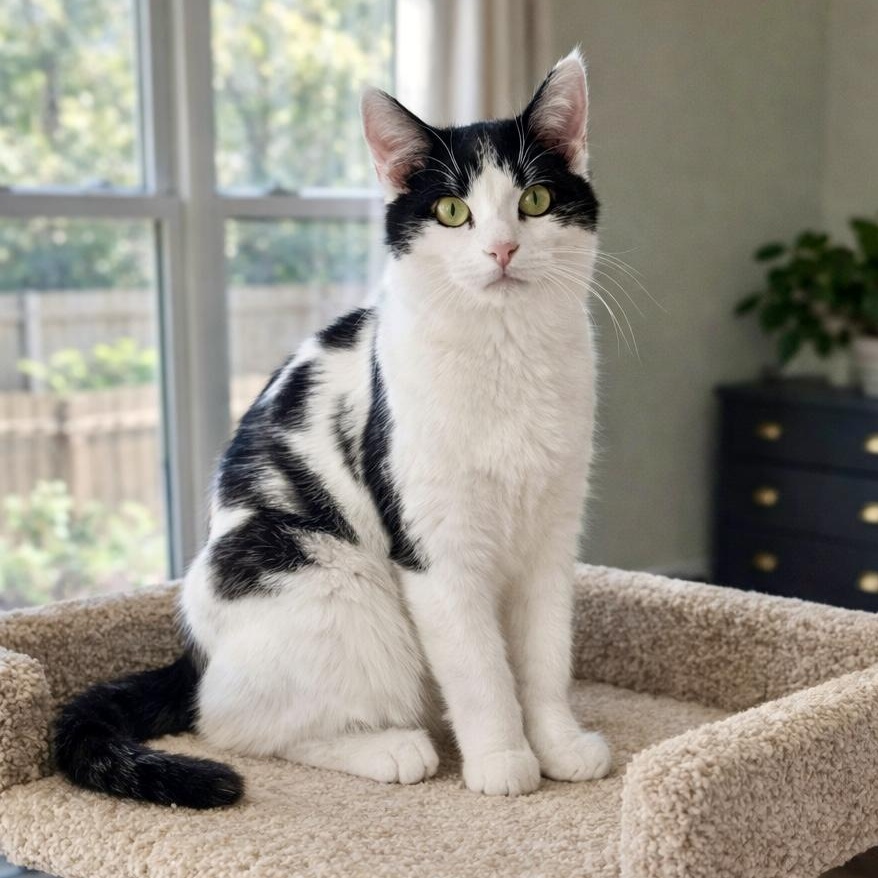 Enlarge Mr. Bangs, a ADOPTABLE Tuxedo in Bethel, CT image 2/6