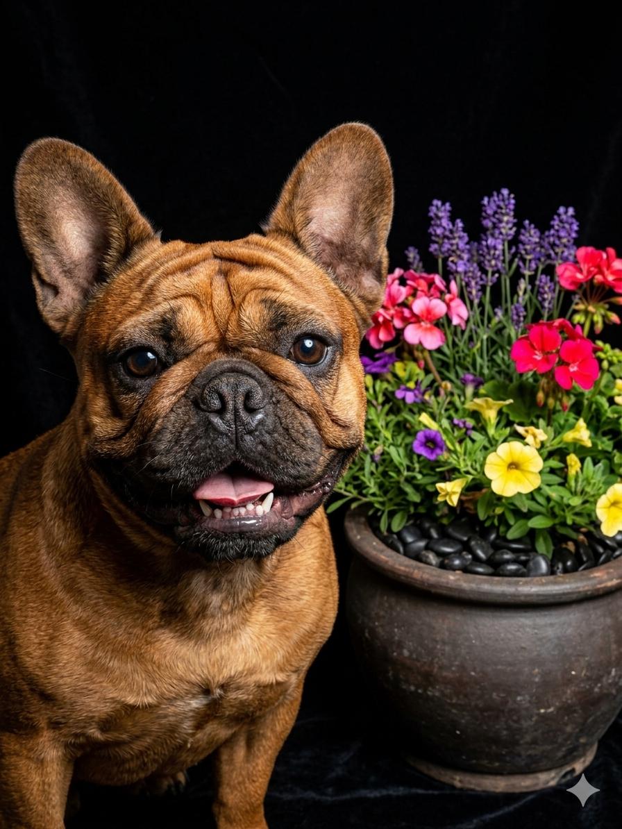 Luna, ADOPTABLE, Adult Female French Bulldog.