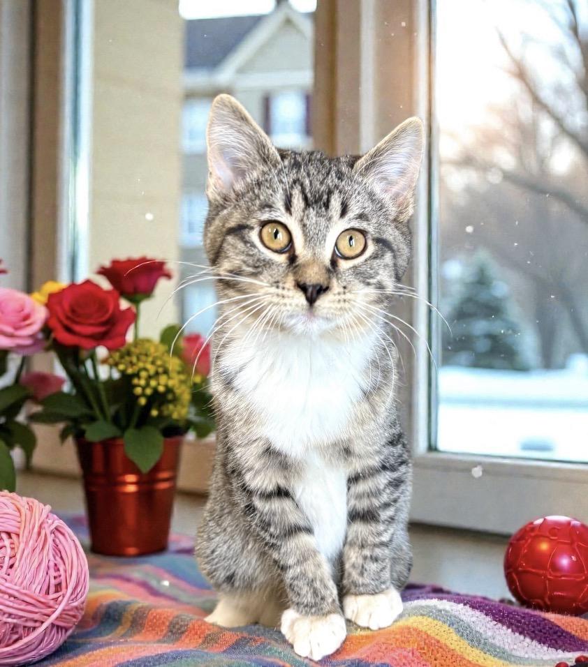 Enlarge Gingerbread, a Adoptable Tabby in Perry, IA image 3/5