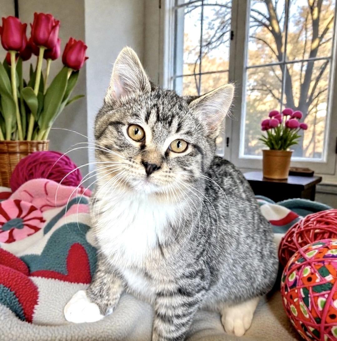 Enlarge Gingerbread, a Adoptable Tabby in Perry, IA image 2/5
