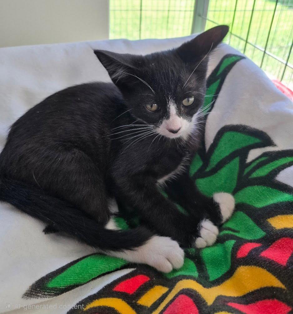 ZZ   Skipper, Adoptable, Kitten Male Domestic Short Hair.