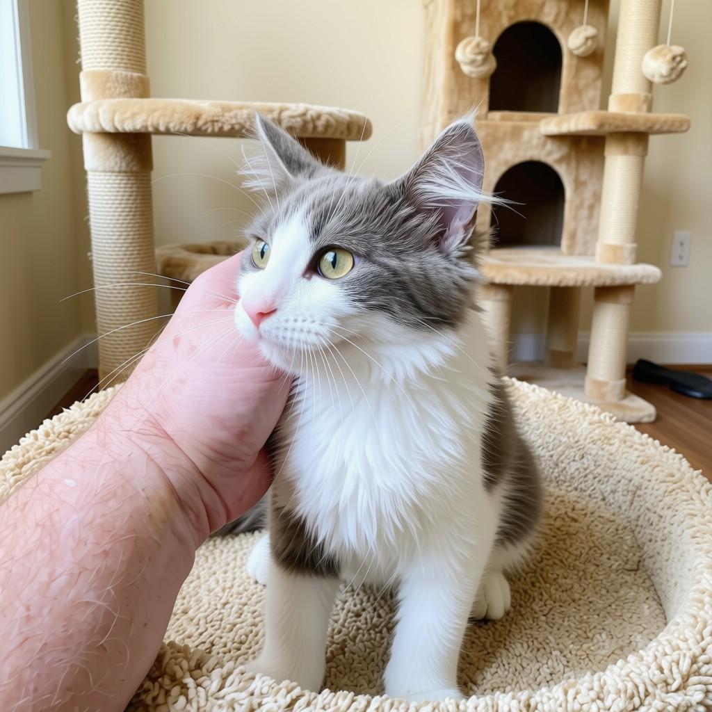 MISSY PUFF - MAINE COON TUXEDO GIRL, an adopted mixed breed in Danbury, CT image 5/6