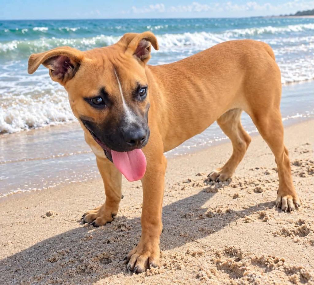 Riley, Adoptable, Puppy Male Boxer & Mixed Breed.