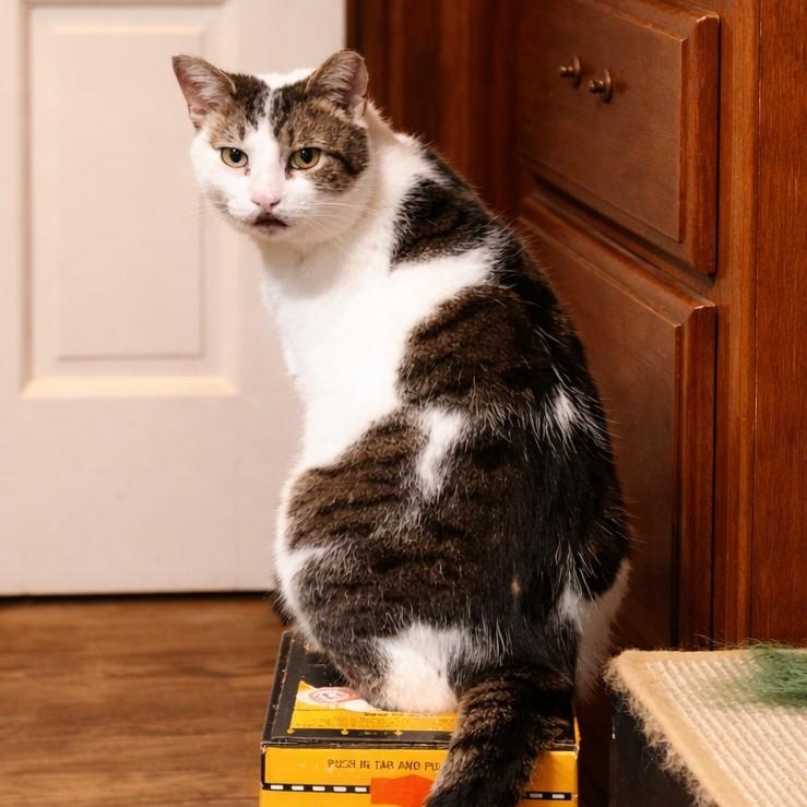 Enlarge Ratatouille, a ADOPTABLE Domestic Short Hair in Quincy, OH image 1/1