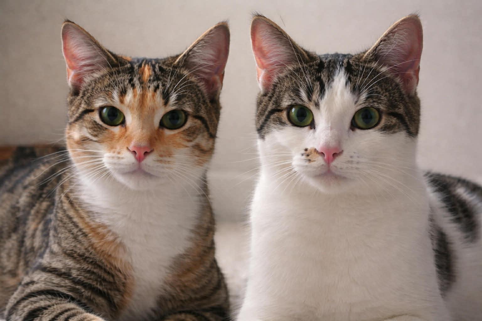 Timber, Adopted, Young Female Tabby & Domestic Short Hair.