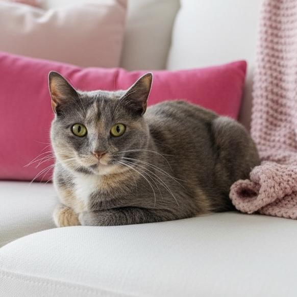 Enlarge Tatiana, a ADOPTABLE Dilute Calico in Tavares, FL image 1/2