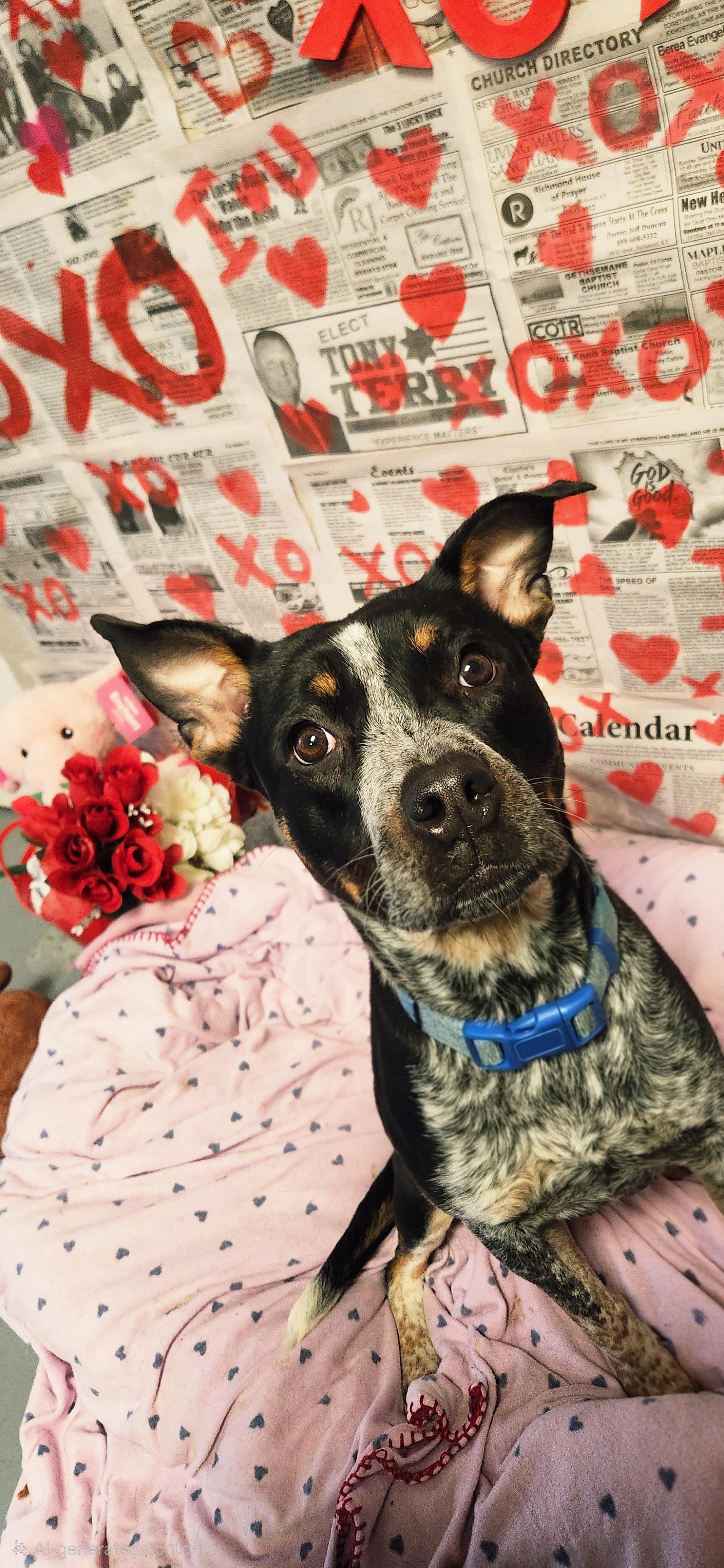 Jennae , adoptable, Adult Female Australian Cattle Dog / Blue Heeler.