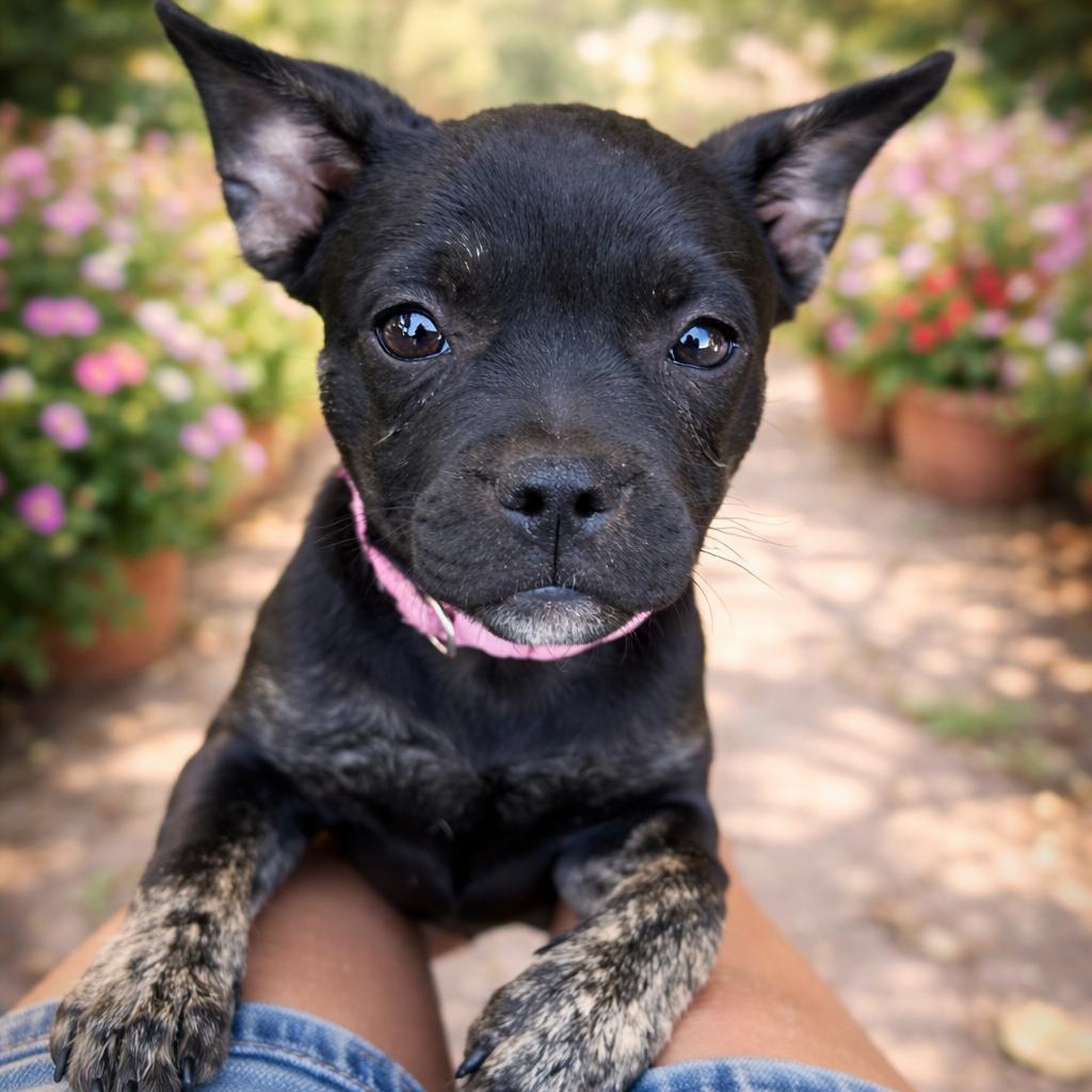 Olivia , ADOPTABLE, Puppy Female French Bulldog.