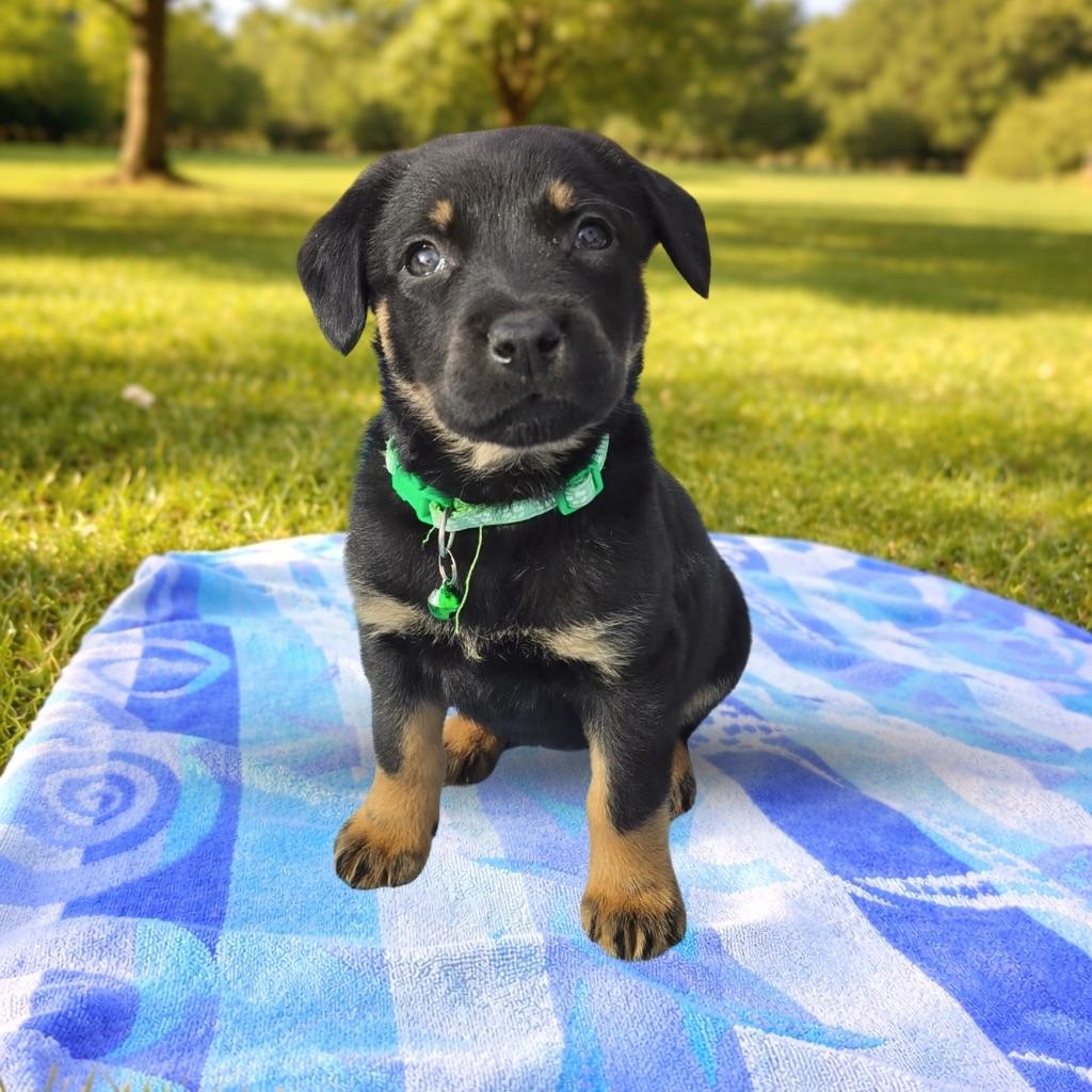 Jigglypuff, Adoptable, Puppy Female Mixed Breed.