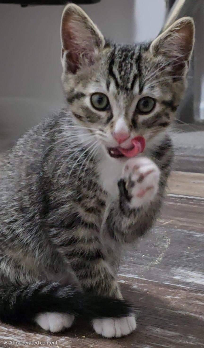 Enlarge Apollo & Adonis - bonded kittens! , a ADOPTABLE Domestic Short Hair in Defuniak Springs , FL image 4/6