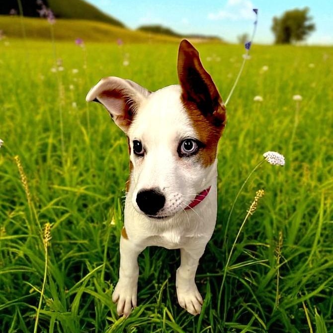 Kiki, Baby Female Cattle Dog