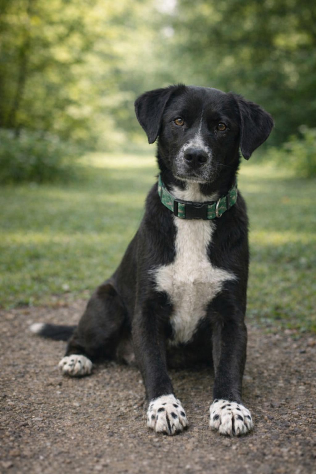 Knight, ADOPTABLE, Young Male Plott Hound & Beagle.
